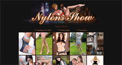 Desktop Screenshot of nylonsshow.com